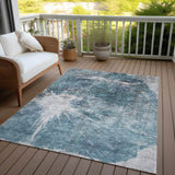 addison chantille acn719 teal rug