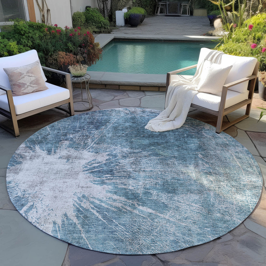 addison chantille acn719 teal rug