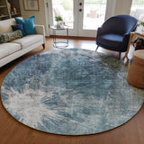 addison chantille acn719 teal rug