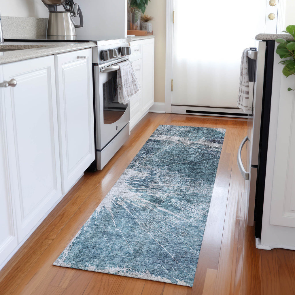 addison chantille acn719 teal rug