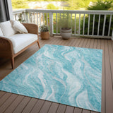 addison chantille acn720 teal rug