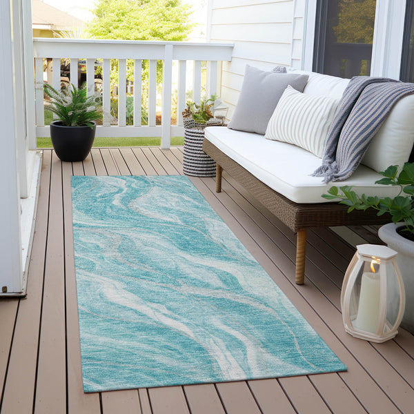 addison chantille acn720 teal rug