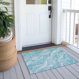 addison chantille acn720 teal rug