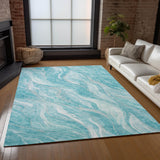 addison chantille acn720 teal rug