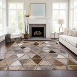addison chantille acn722 brown rug