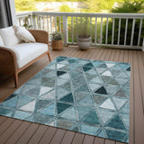 addison chantille acn722 teal rug