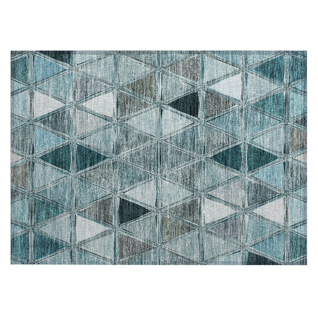 addison chantille acn722 teal rug