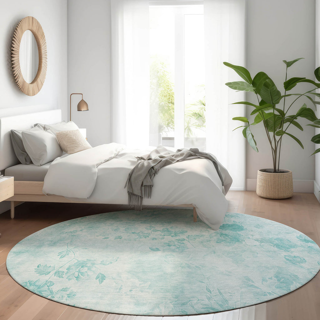 addison chantille acn724 aqua rug