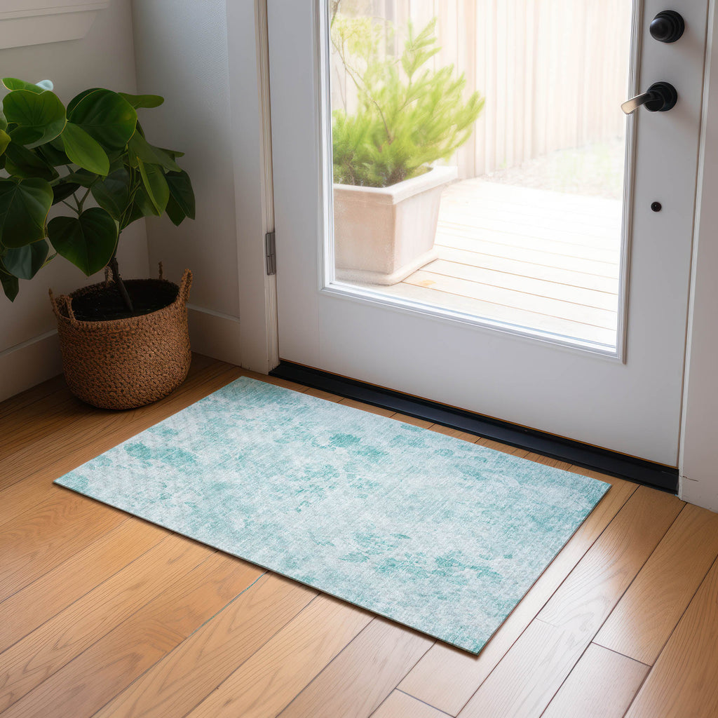 addison chantille acn724 aqua rug