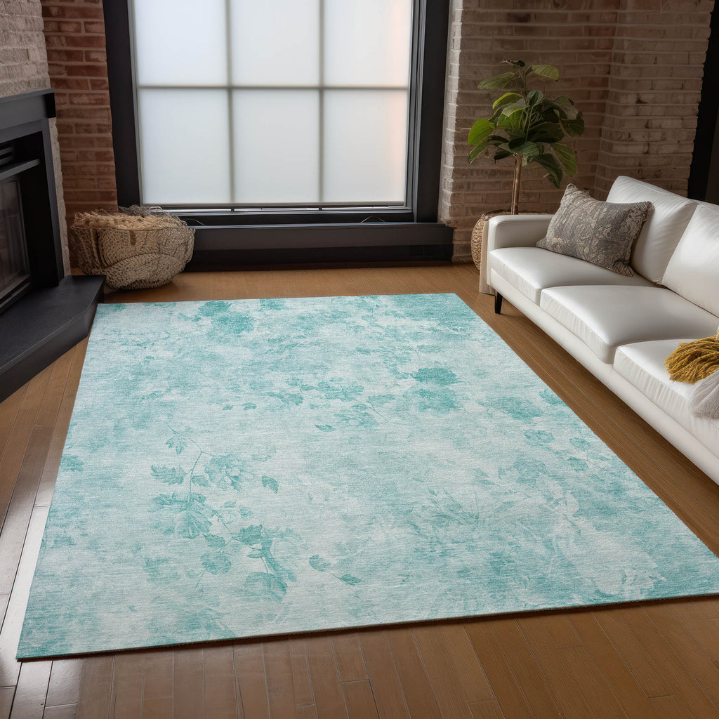 addison chantille acn724 aqua rug