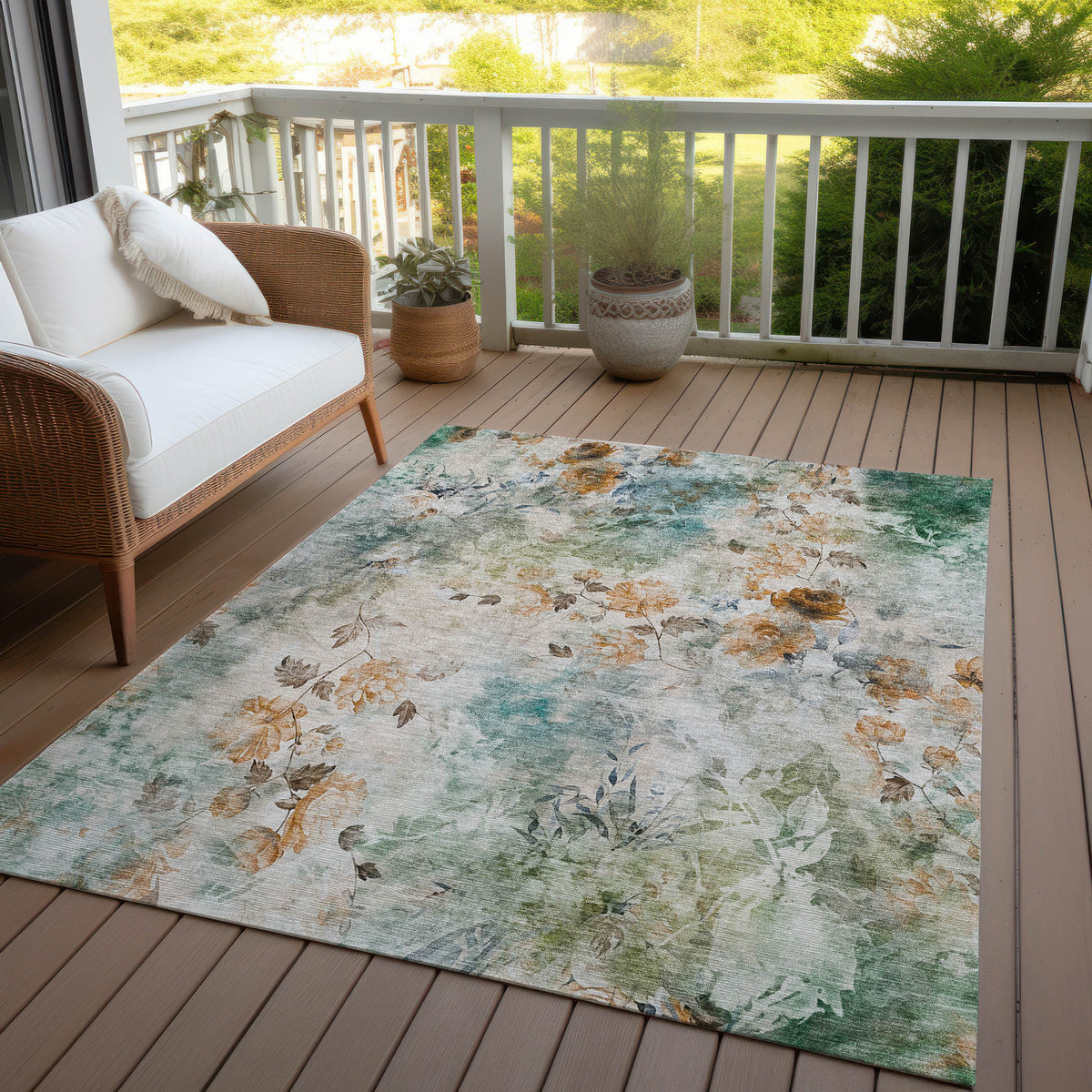 addison chantille acn724 teal rug