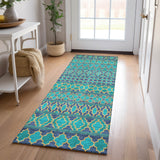 addison chantille acn726 teal rug