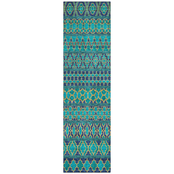 addison chantille acn726 teal rug