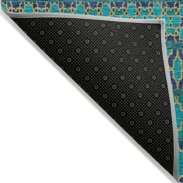 addison chantille acn726 teal rug