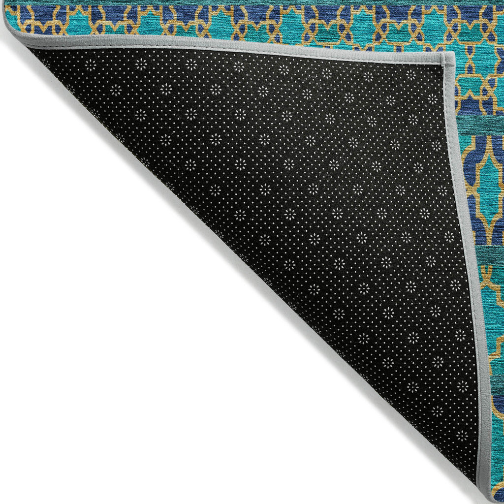 addison chantille acn726 teal rug