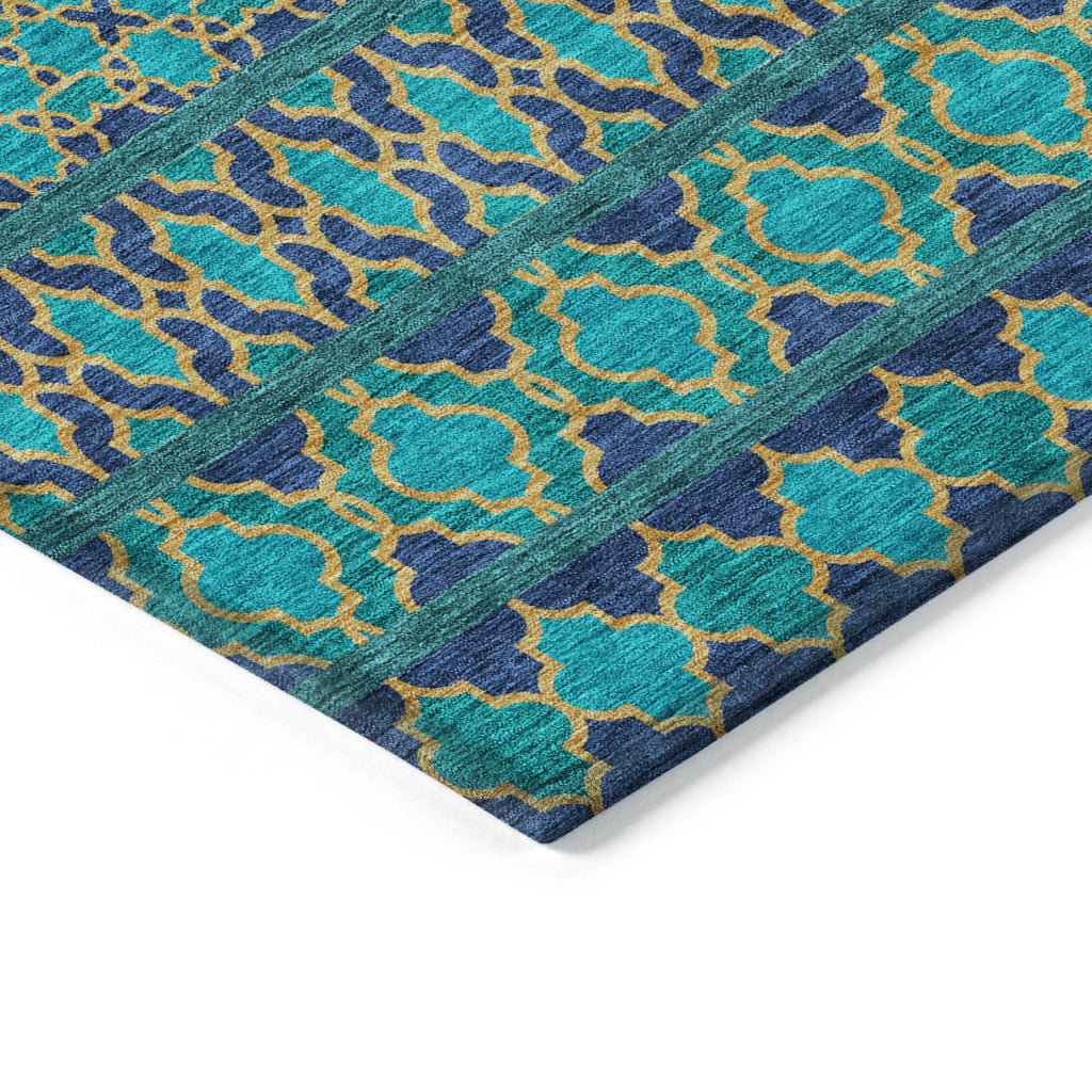 addison chantille acn726 teal rug