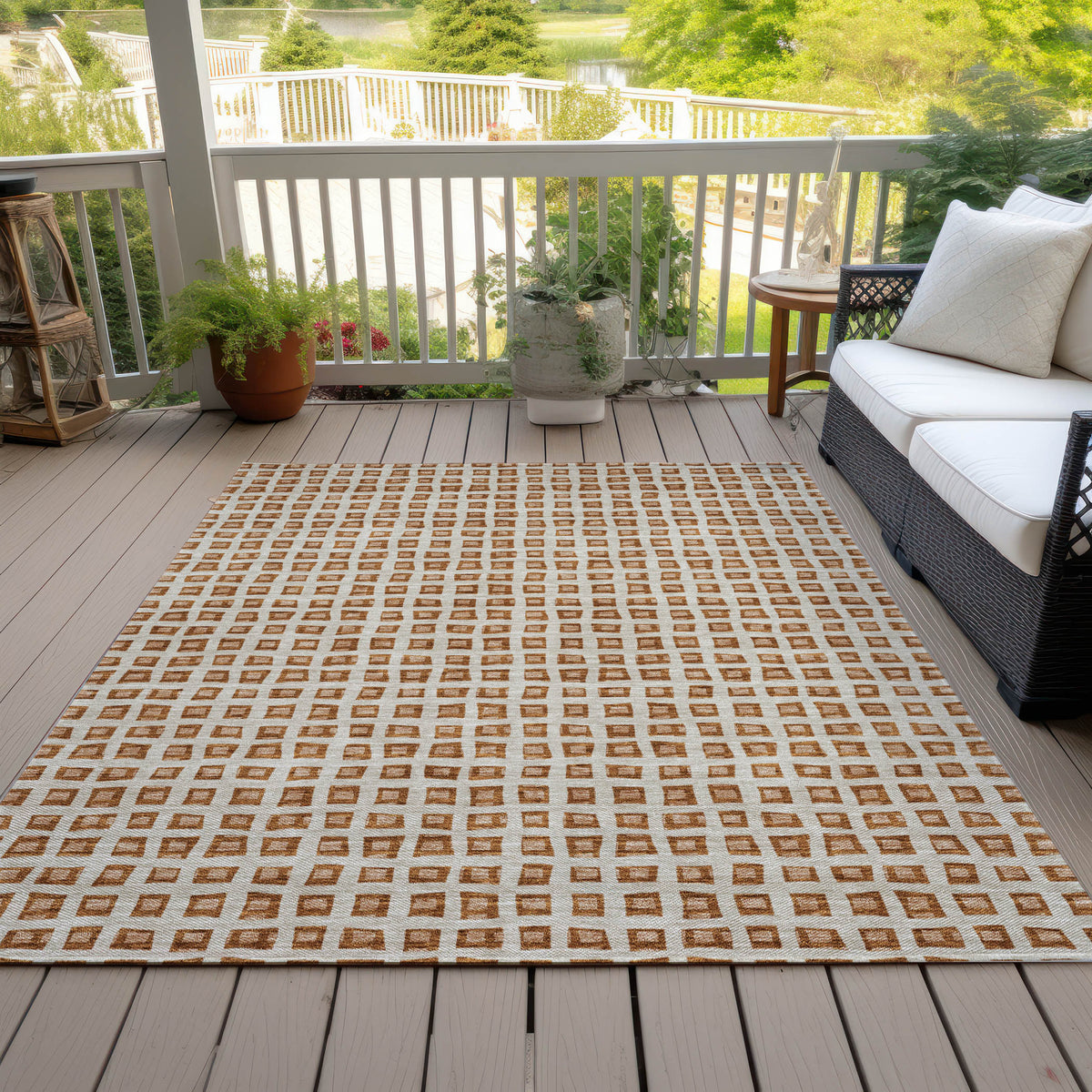 addison chantille acn727 paprika rug