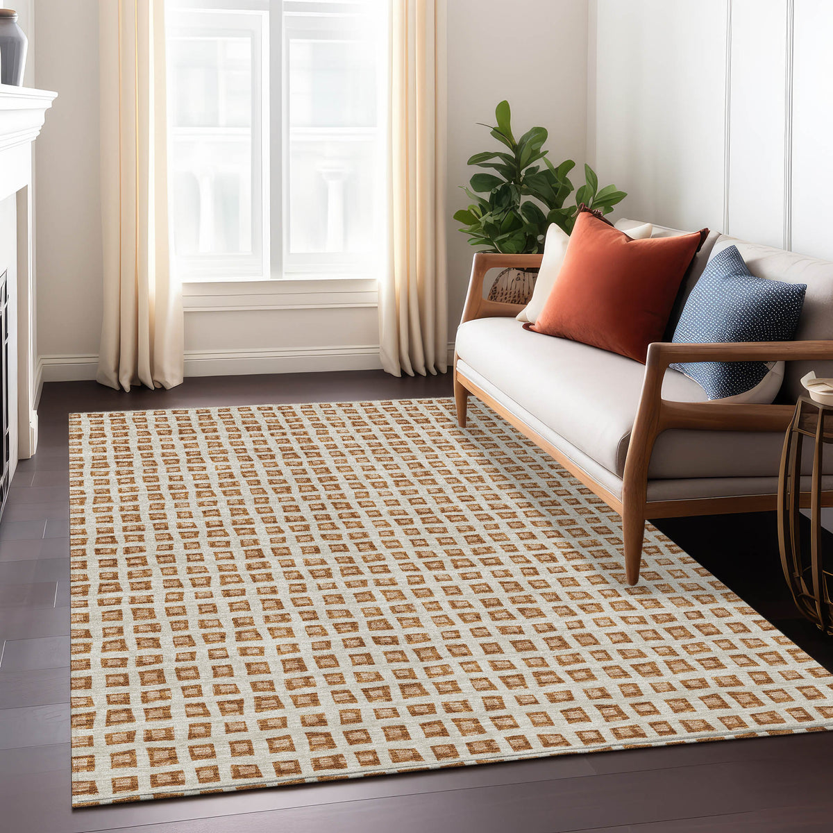 addison chantille acn727 paprika rug