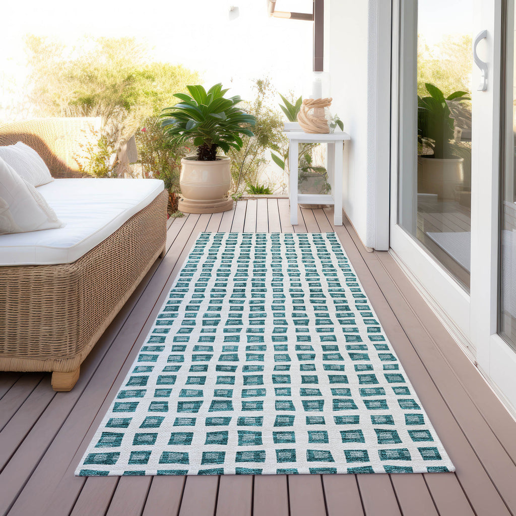 addison chantille acn727 teal rug