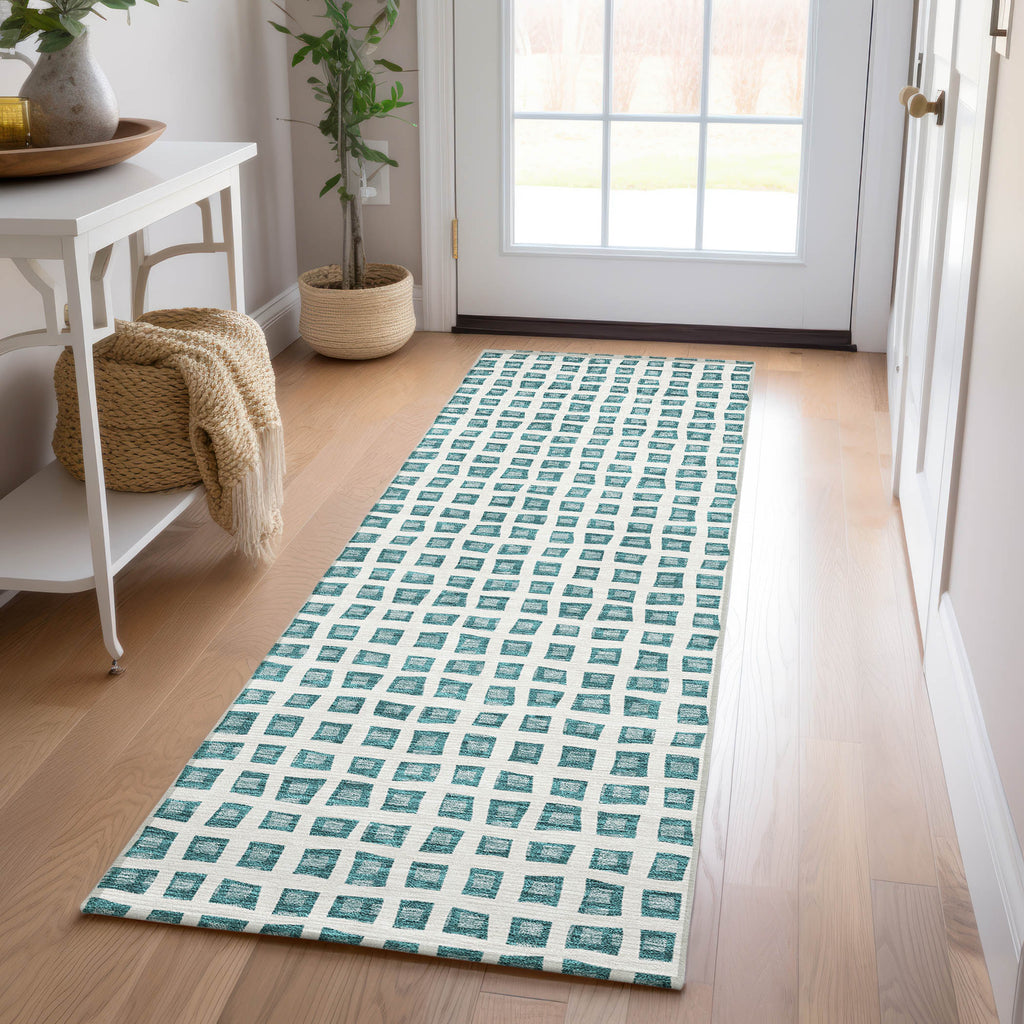 addison chantille acn727 teal rug
