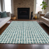 addison chantille acn727 teal rug