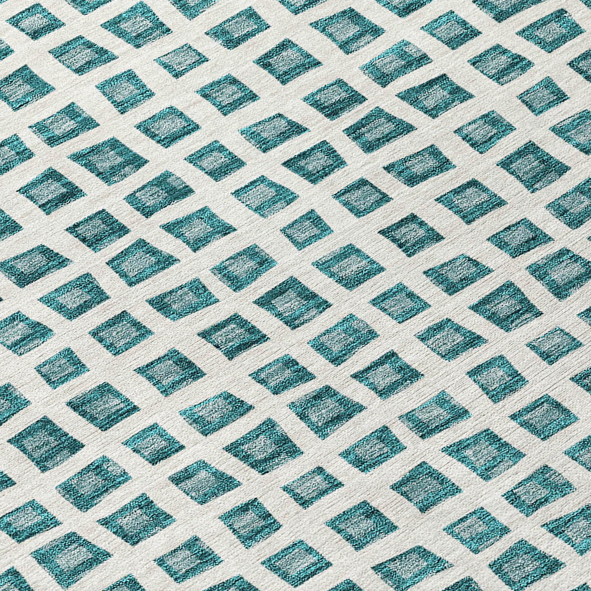 addison chantille acn727 teal rug