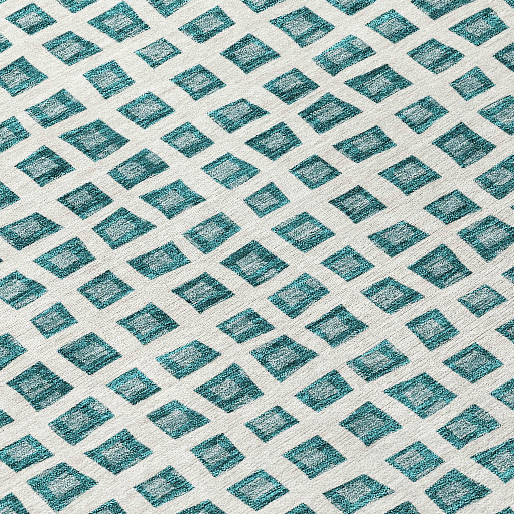 addison chantille acn727 teal rug