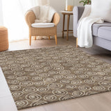 addison chantille acn728 brown rug