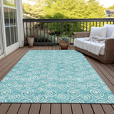 addison chantille acn728 teal rug