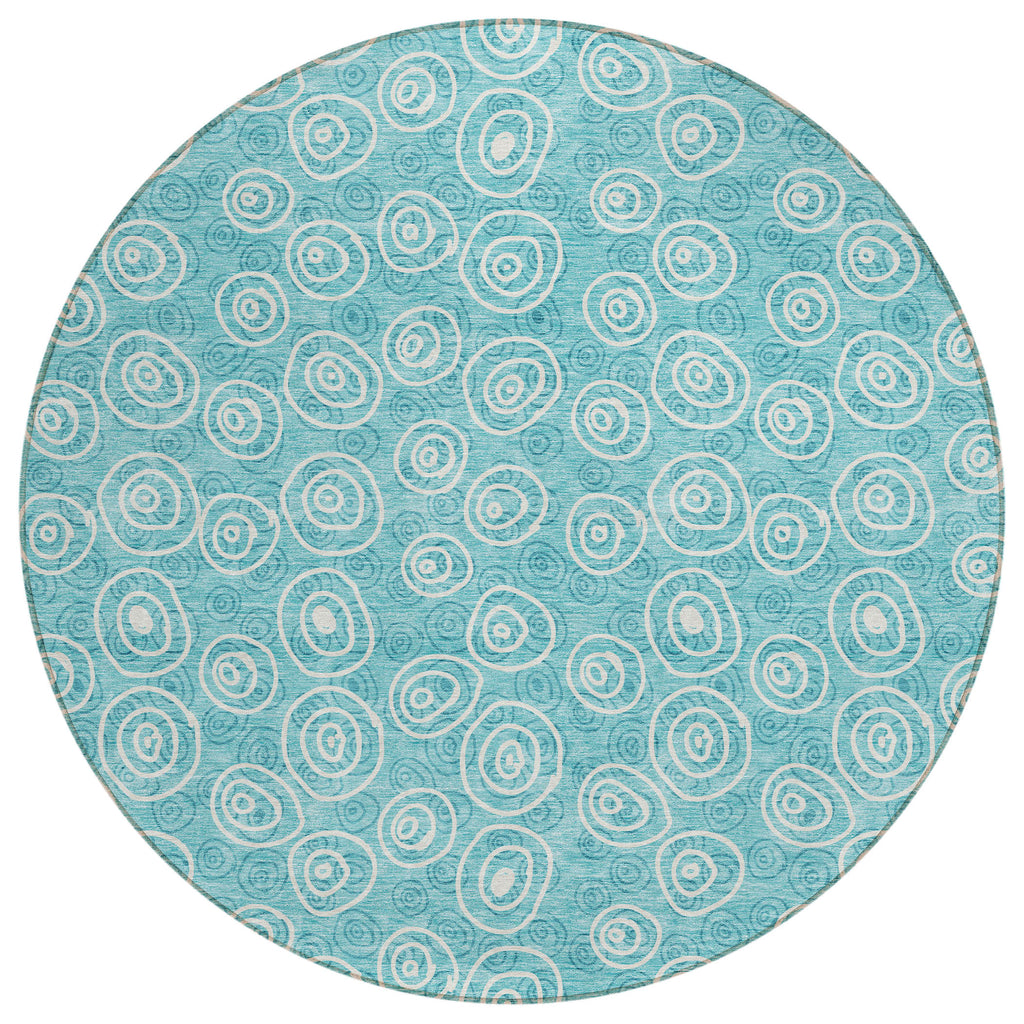addison chantille acn728 teal rug