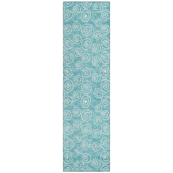 addison chantille acn728 teal rug