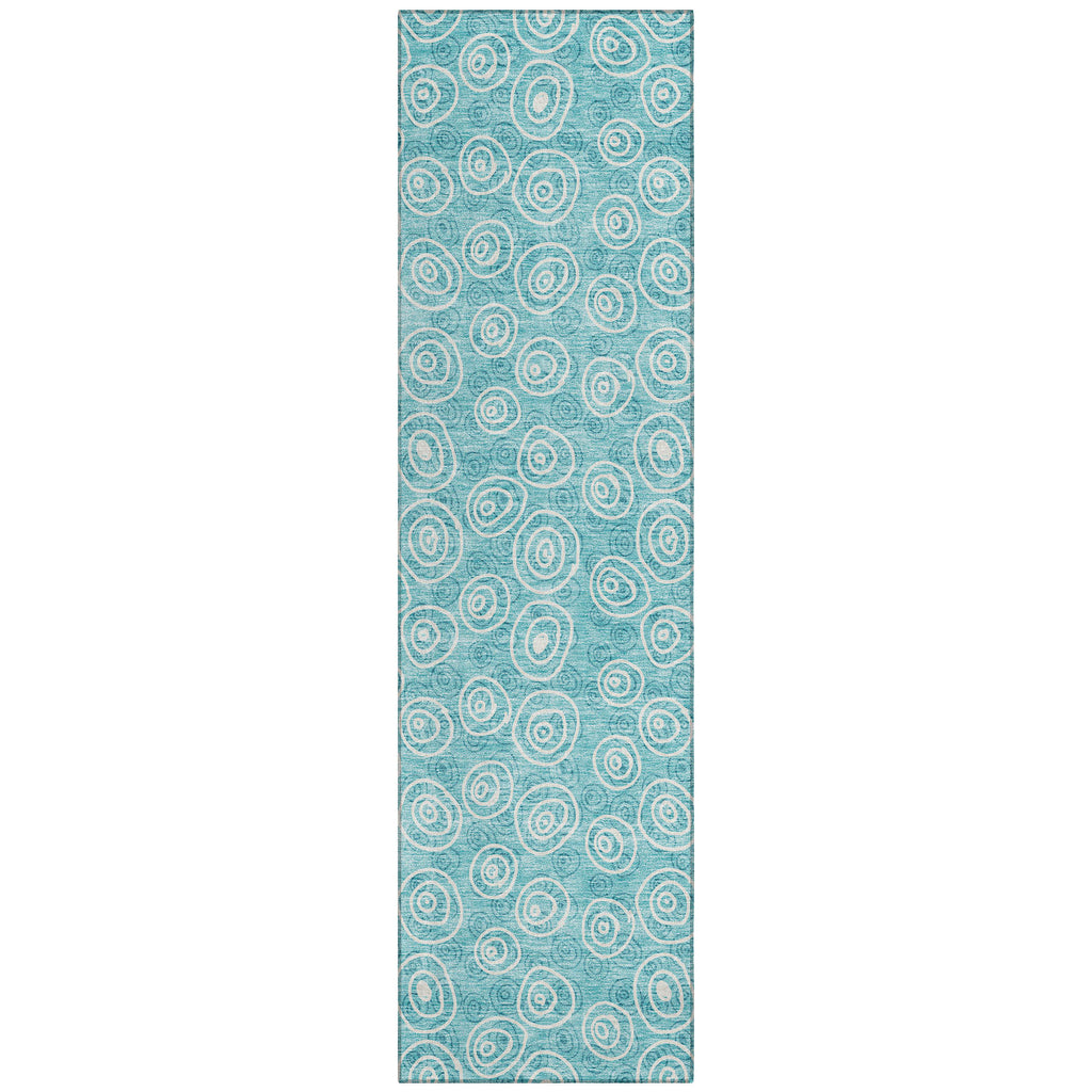 addison chantille acn728 teal rug