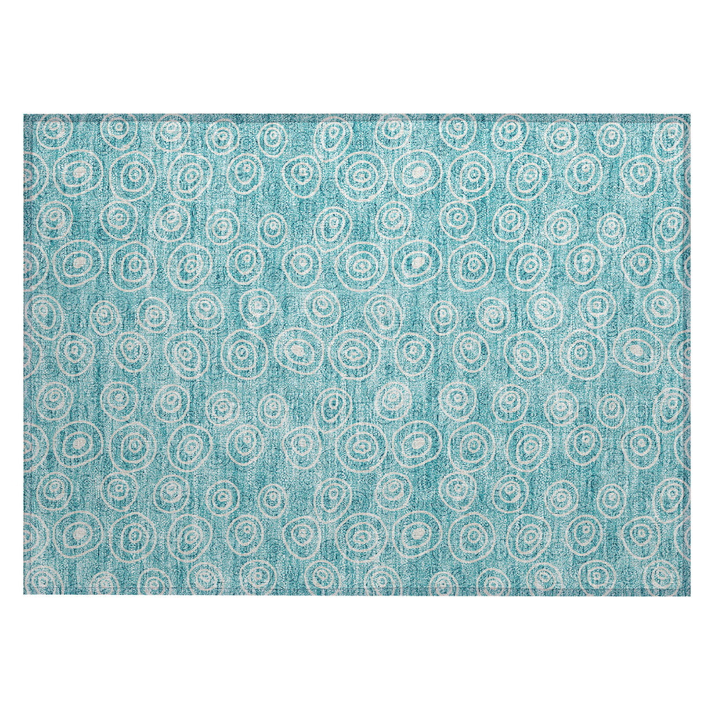 addison chantille acn728 teal rug