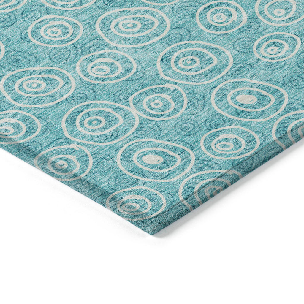 addison chantille acn728 teal rug