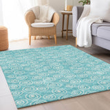 addison chantille acn728 teal rug
