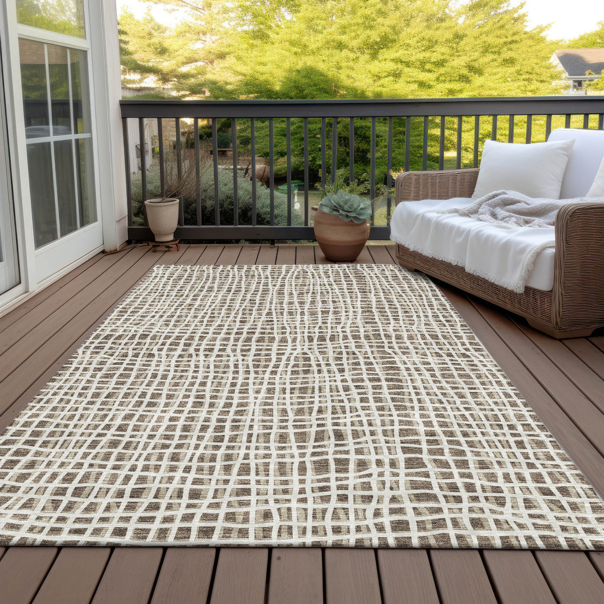 addison chantille acn729 brown rug