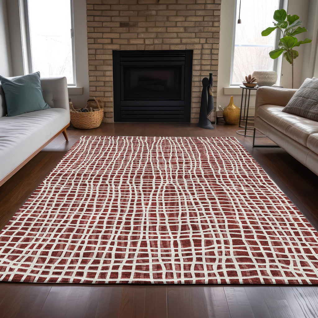 addison chantille acn729 burgundy rug
