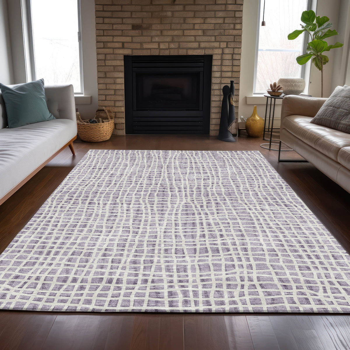 addison chantille acn729 lilac rug