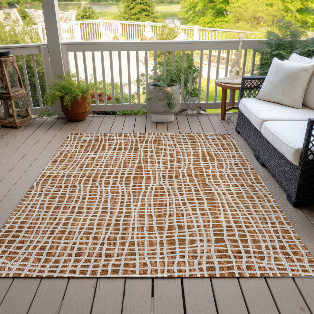 addison chantille acn729 paprika rug