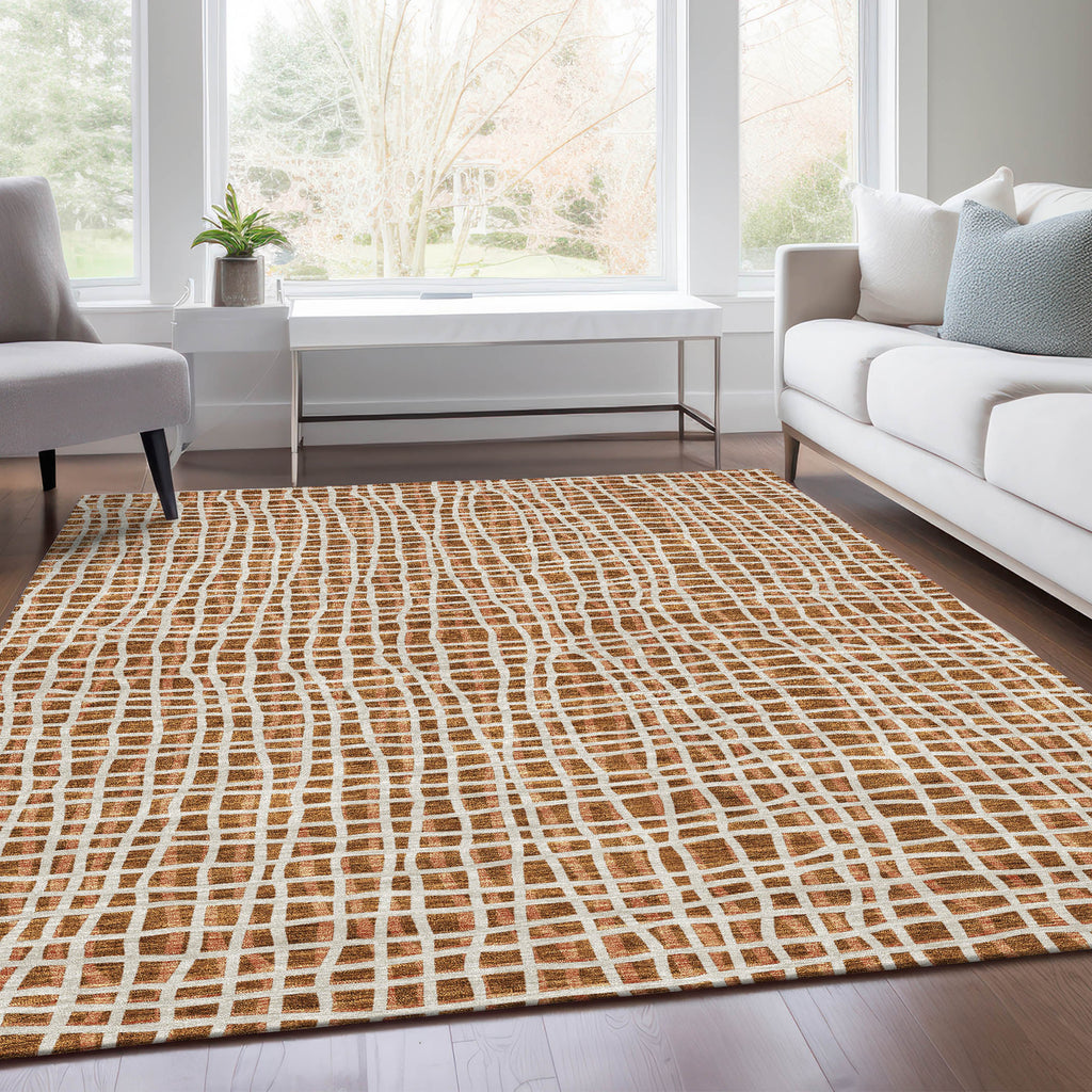 addison chantille acn729 paprika rug