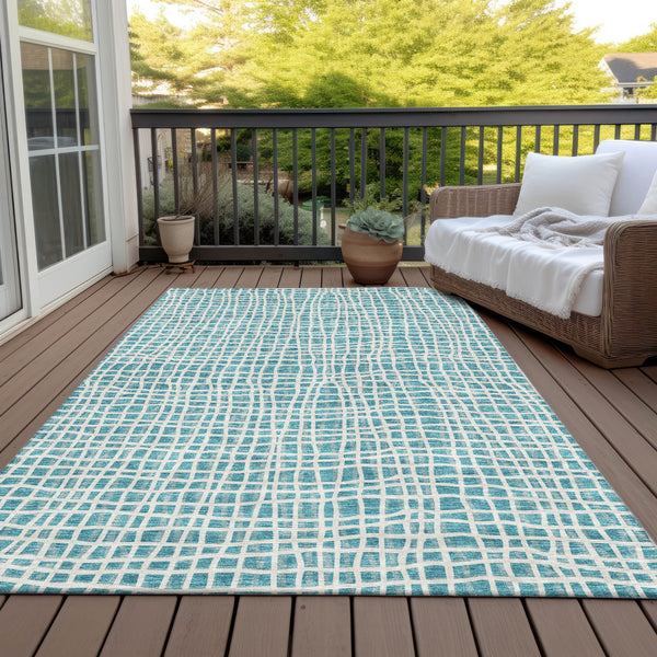 addison chantille acn729 teal rug