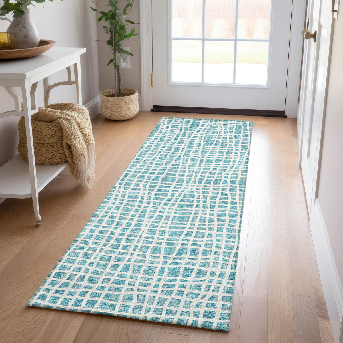 addison chantille acn729 teal rug