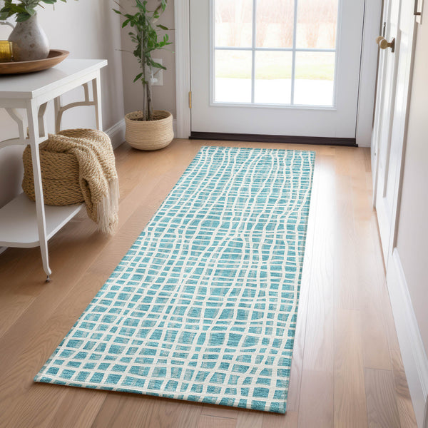 addison chantille acn729 teal rug