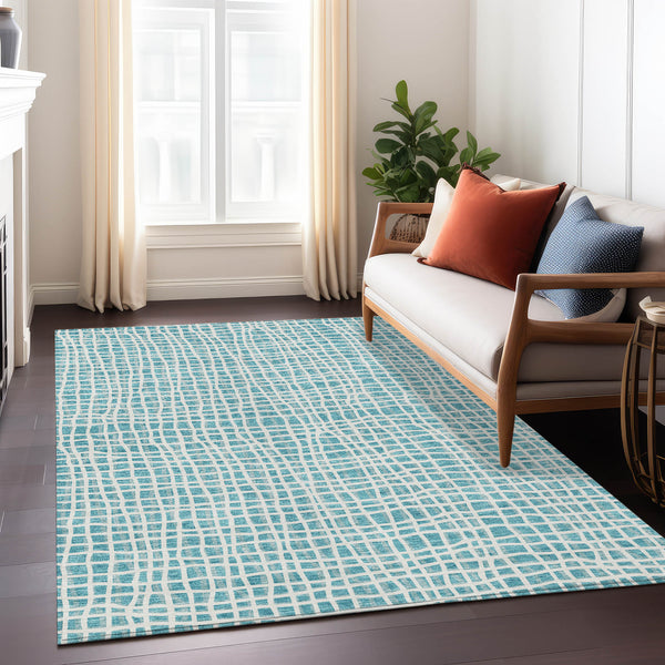addison chantille acn729 teal rug