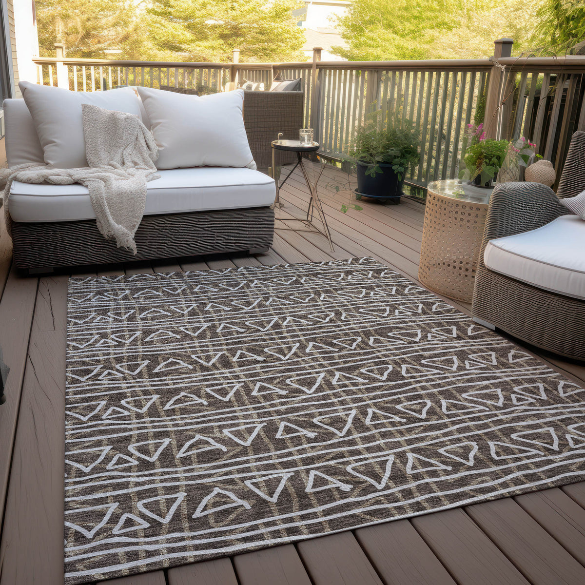 addison chantille acn730 chocolate rug
