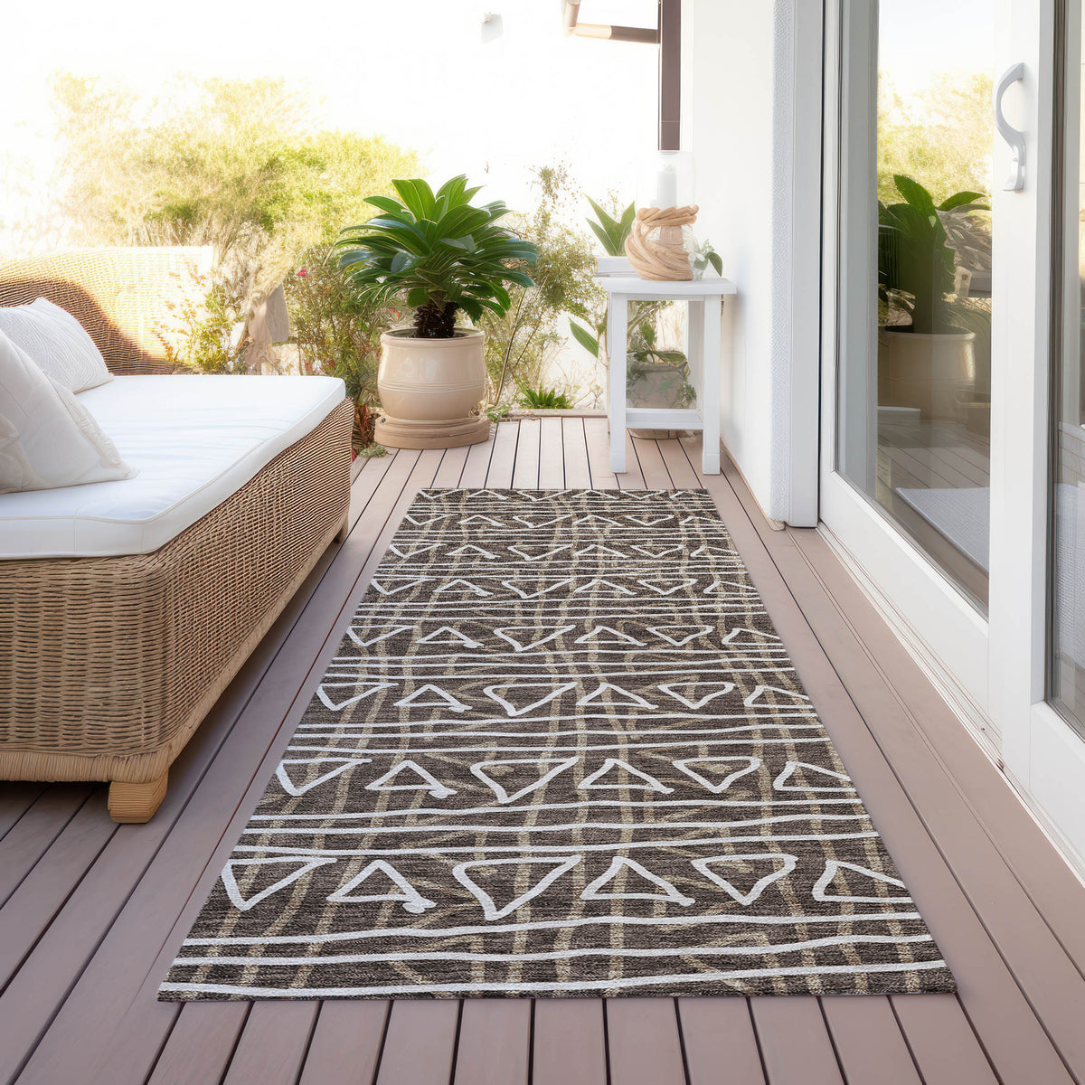 addison chantille acn730 chocolate rug