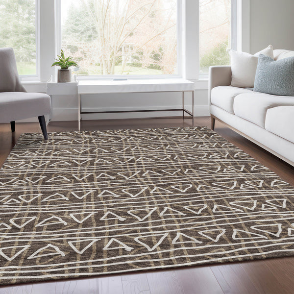 addison chantille acn730 chocolate rug