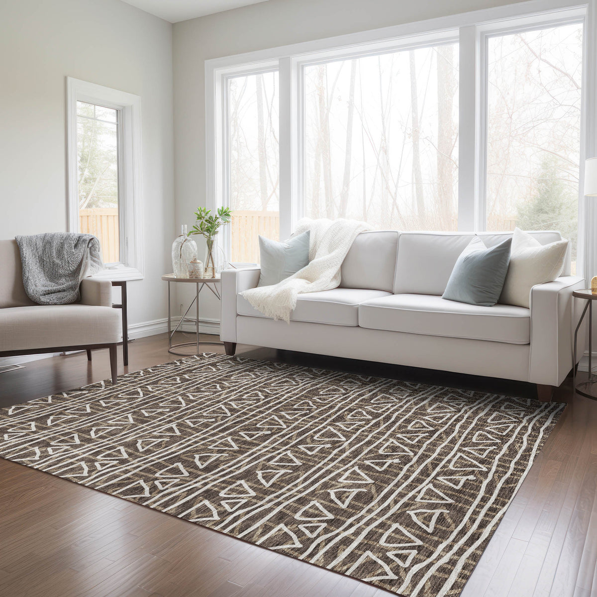 addison chantille acn730 chocolate rug