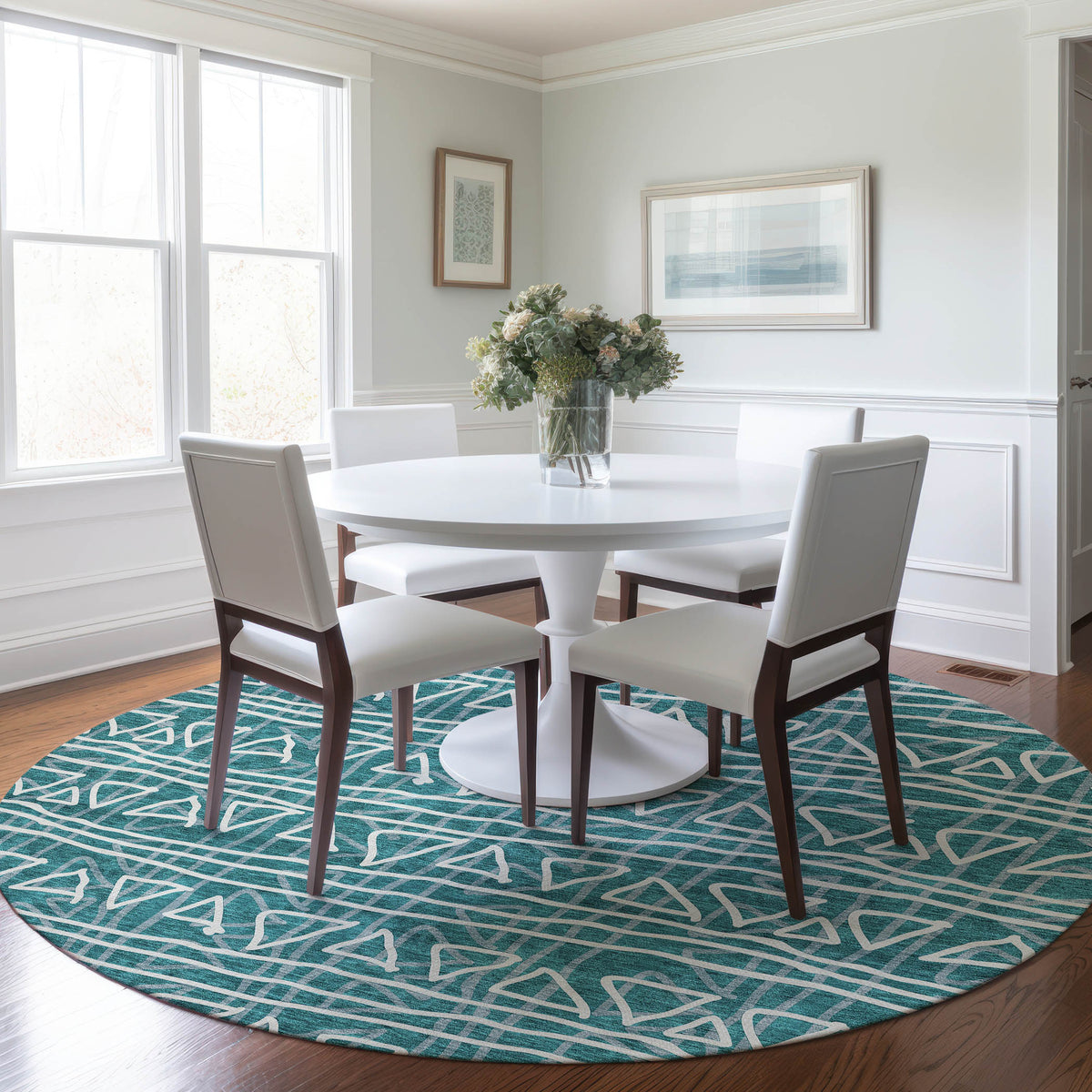 addison chantille acn730 teal rug