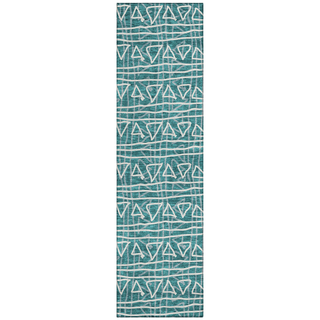 addison chantille acn730 teal rug